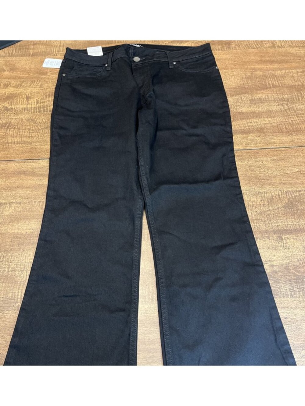 NWT Wrangler Boot Cut Jeans Women’s 17x34 Black Western Cowgirl Rodeo Classic